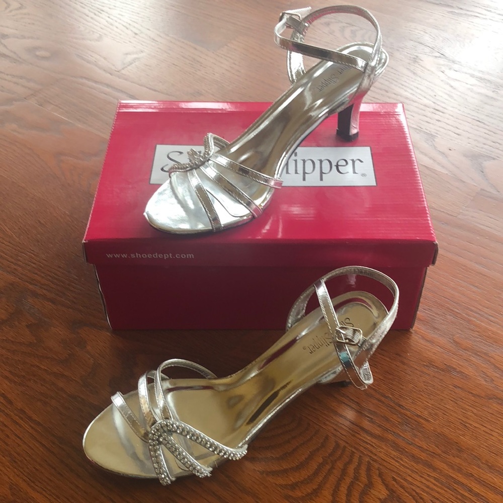 Silver heels